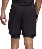 adidas Men's US Series 2-in-1 7” Tennis Shorts