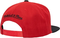 Mitchell & Ness Men's Miami Heat Two Tone Hardwood Classic Snapback Hat