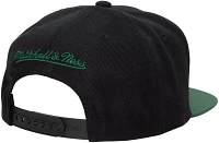 Mitchell and Ness Adult Milwaukee Bucks Script 2Tone Adjustable Snapback Hat