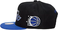 Mitchell and Ness Adult Orlando Magic Script 2Tone Adjustable Snapback Hat