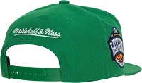 Mitchell and Ness Adult Boston Celtics Conference Patch Adjustable Snapback Hat