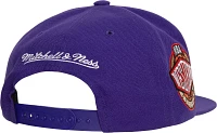 Mitchell and Ness Adult Los Angeles Lakers Conference Patch Adjustable Snapback Hat