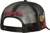 Mitchell & Ness Chicago Blackhawks Times Up Trucker Hat