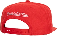 Mitchell & Ness Men's Philadelphia Phillies Red Sweet Suede Snapback Hat