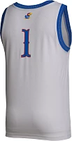 adidas Men's Kansas Jayhawks Grey Swingman Jersey