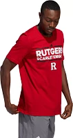 adidas Men's Rutgers Scarlet Knights Scarlet Fresh T-Shirt