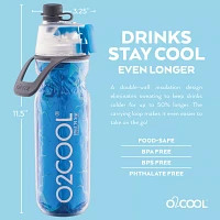 O2COOL Mist N' Sip® Water Bottle for Drinking and Misting