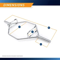 Marcy Olympic Hex Trap Bar