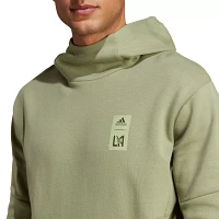 adidas Los Angeles FC 2023 Green Travel Pullover Hoodie