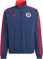 adidas New England Revolution '23 Navy Reversible Jacket