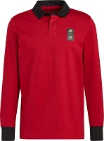 adidas Atlanta United '23 Red Travel Polo