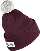 adidas Men's Texas A&M Aggies Maroon Cuffed Knit Beanie