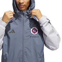 adidas New England Revolution 2023 Grey All-Weather Jacket