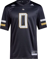 adidas Men's Georgia Tech Yellow Jackets Black Ghost Replica Football Jersey