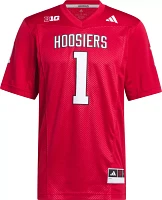 adidas Men's Indiana Hoosiers Crimson Premier Replica Football Jersey