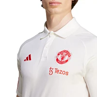 adidas Manchester United 2023 Off White Training Polo