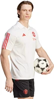 adidas Manchester United 2023 Off White Training Polo