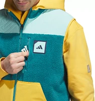 adidas Men's Adicross Padded Fleece Full-Zip Vest