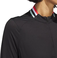 adidas Women's Long Sleeve Quarter Zip