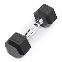 Marcy Rubber Hex Dumbbell - Single