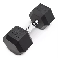 Marcy Rubber Hex Dumbbell - Single