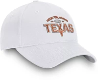 NCAA Texas Longhorns White Icon Curve Snapback Hat