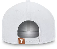 NCAA Texas Longhorns White Icon Curve Snapback Hat