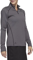 adidas Women's 1/4 Zip Golf Sweatshirt Pullover