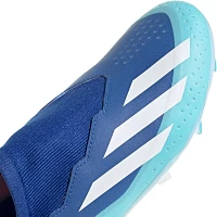 adidas Kids' X Crazyfast.3 Laceless FG Soccer Cleats