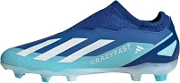 adidas Kids' X Crazyfast.3 Laceless FG Soccer Cleats