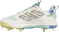 adidas Women's adizero PureHustle 3 Elite Summer Bash Metal Fastpitch Softball Cleats