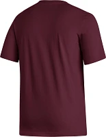 adidas Men's Texas A&M Aggies Maroon Logo T-Shirt