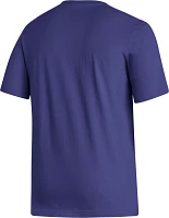 adidas Men's Washington Huskies Purple Strategy T-Shirt