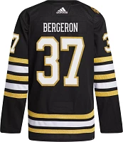 adidas Boston Bruins Centennial Patrice Bergeron #37 Home ADIZERO Authentic Jersey