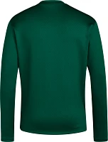 adidas Men's Miami Hurricanes Dark Green Reverse Retro Crew Pullover Sweatshirt