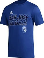 adidas San Jose Earthquakes 2023 Creator Blue T-Shirt