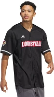 adidas Men's Louisville Cardinals Black Replica Baseball Jersey