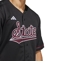 adidas Men's Mississippi State Bulldogs Black Replica Baseball Jersey