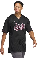 adidas Men's Mississippi State Bulldogs Black Replica Baseball Jersey