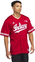 adidas Men's Indiana Hoosiers Medium Red Replica Baseball Jersey