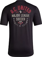 adidas Adult D.C. United 2024 Local Stoic Black T-Shirt