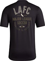 adidas Adult Los Angeles FC 2024 Local Stoic Black T-Shirt