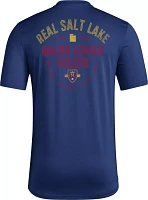 adidas Adult Real Salt Lake 2024 Local Stoic Navy T-Shirt