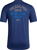 adidas Adult Philadelphia Union 2024 Local Stoic Navy T-Shirt