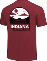 Image One Men's Indiana Hoosiers Red Campus Arch T-Shirt