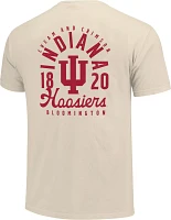 Image One Men's Indiana Hoosiers Crimson Campus Pride Long Sleeve Shirt