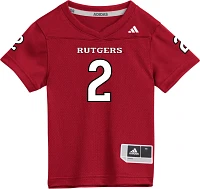 adidas Little Kids' Rutgers Scarlet Knights Scarlet Replica Football Jersey