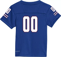 adidas Little Kids' Kansas Jayhawks Blue Replica Football Jersey