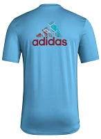 adidas Adult Colorado Rapids 2024 Local Light Blue T-Shirt