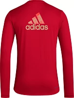 adidas Adult Atlanta United 2024 Local Pop Red Long Sleeve Shirt